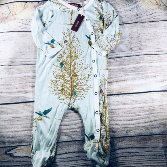 Milkbarn Other - milkbarn; NWT Blue Bird Tree&Ornament Footie ORGAN